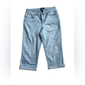 Earl Jeans capri Blue Denim size 8